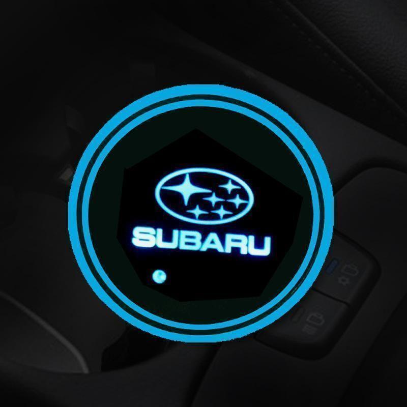 Hot Sale 🎁50% OFF 🎁7 Colors Led Car Logo Cup Lights up Holder(1 pair)