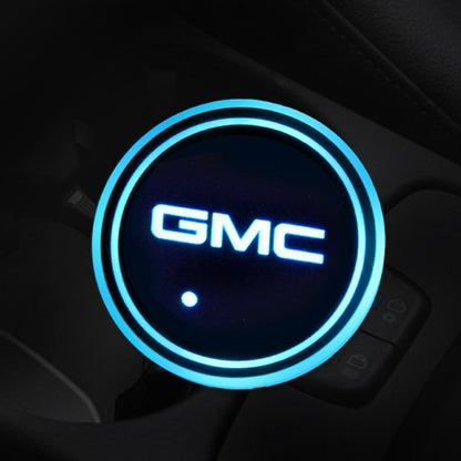 Hot Sale 🎁50% OFF 🎁7 Colors Led Car Logo Cup Lights up Holder(1 pair)