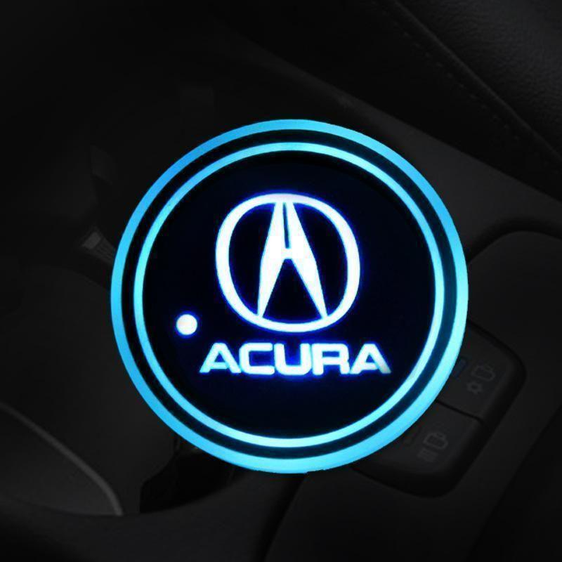 Hot Sale 🎁50% OFF 🎁7 Colors Led Car Logo Cup Lights up Holder(1 pair)