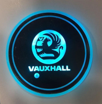 Hot Sale 🎁50% OFF 🎁7 Colors Led Car Logo Cup Lights up Holder(1 pair)