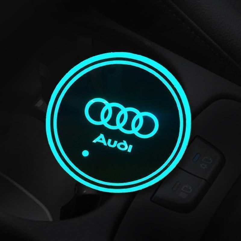 Hot Sale 🎁50% OFF 🎁7 Colors Led Car Logo Cup Lights up Holder(1 pair)