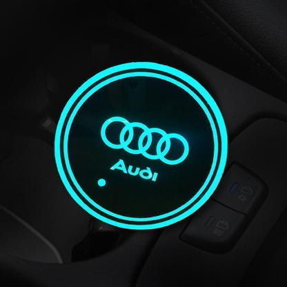 Hot Sale 🎁50% OFF 🎁7 Colors Led Car Logo Cup Lights up Holder(1 pair)