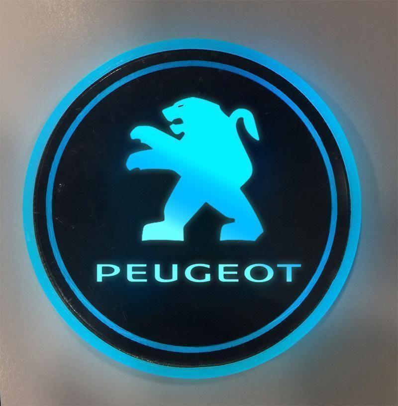 Hot Sale 🎁50% OFF 🎁7 Colors Led Car Logo Cup Lights up Holder(1 pair)