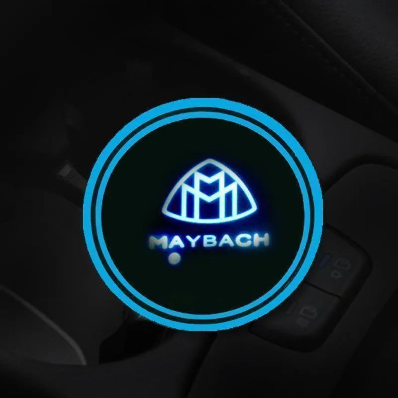 Hot Sale 🎁50% OFF 🎁7 Colors Led Car Logo Cup Lights up Holder(1 pair)
