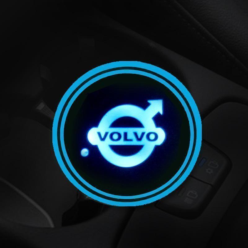 Hot Sale 🎁50% OFF 🎁7 Colors Led Car Logo Cup Lights up Holder(1 pair)